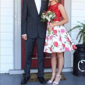 Size 0 Dave and Johnny Homecoming dress